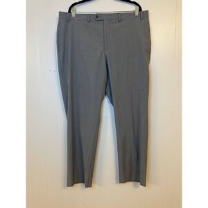 LAUREN Ralph Lauren Men's Gray Pinstripe Dress Pants Size 40W x 30L